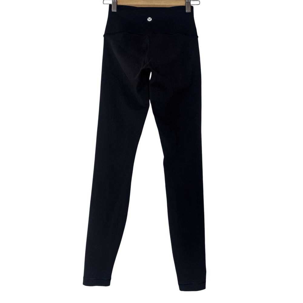 Lululemon wunder under leggings Women's‎ Size 4 Black Atheisure Workout Gym